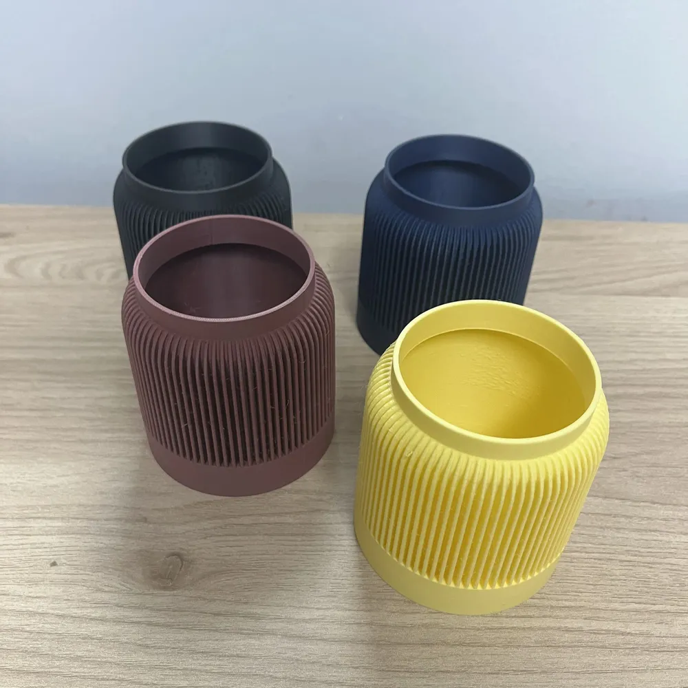 Bathroom storage - Minimalist Storage Jar — Bathroom & Office | 3D Printing - CRÉA-TH