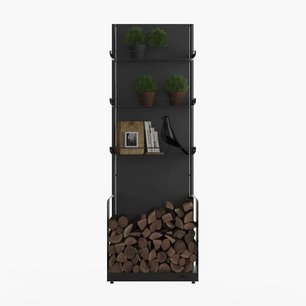 Equipements espace extérieur - Urbn Wood - Charcoal Black - Vertical Storage - URBN GARDN