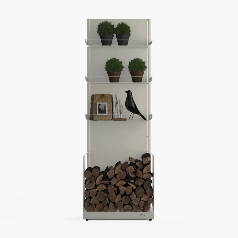 Equipements espace extérieur - Urbn Wood - Silk Grey - Vertical Storage - URBN GARDN