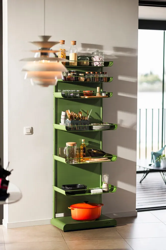 Meubles de cuisines  - Urbn Kitchen - Reseda Green - Vertical Storage - URBN GARDN