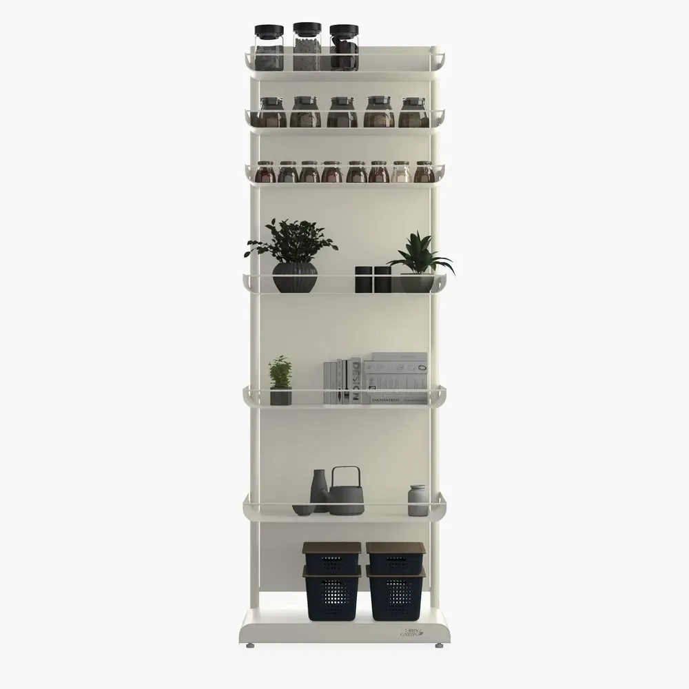 Meubles de cuisines  - Urbn Kitchen - Silk Grey - Vertical Storage - URBN GARDN