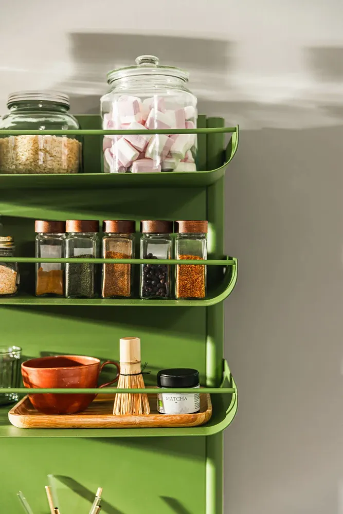 Meubles de cuisines  - Urbn Kitchen - Silk Grey - Vertical Storage - URBN GARDN