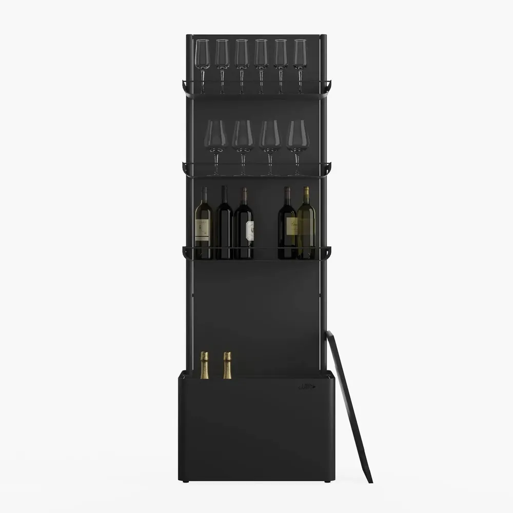 Meubles de cuisines  - Urbn Bar - Charcoal Black - Vertical Storage - URBN GARDN