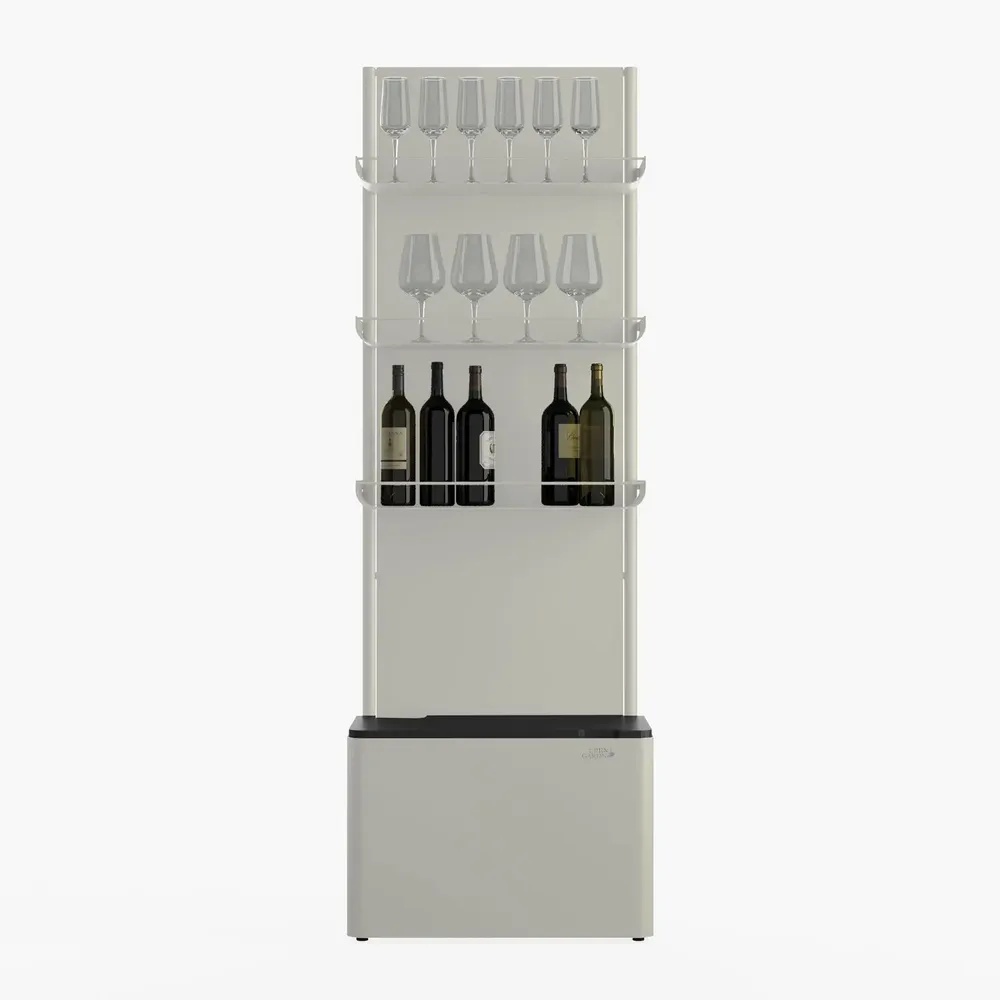 Meubles de cuisines  - Urbn Bar - Silk Grey - Vertical Storage - URBN GARDN