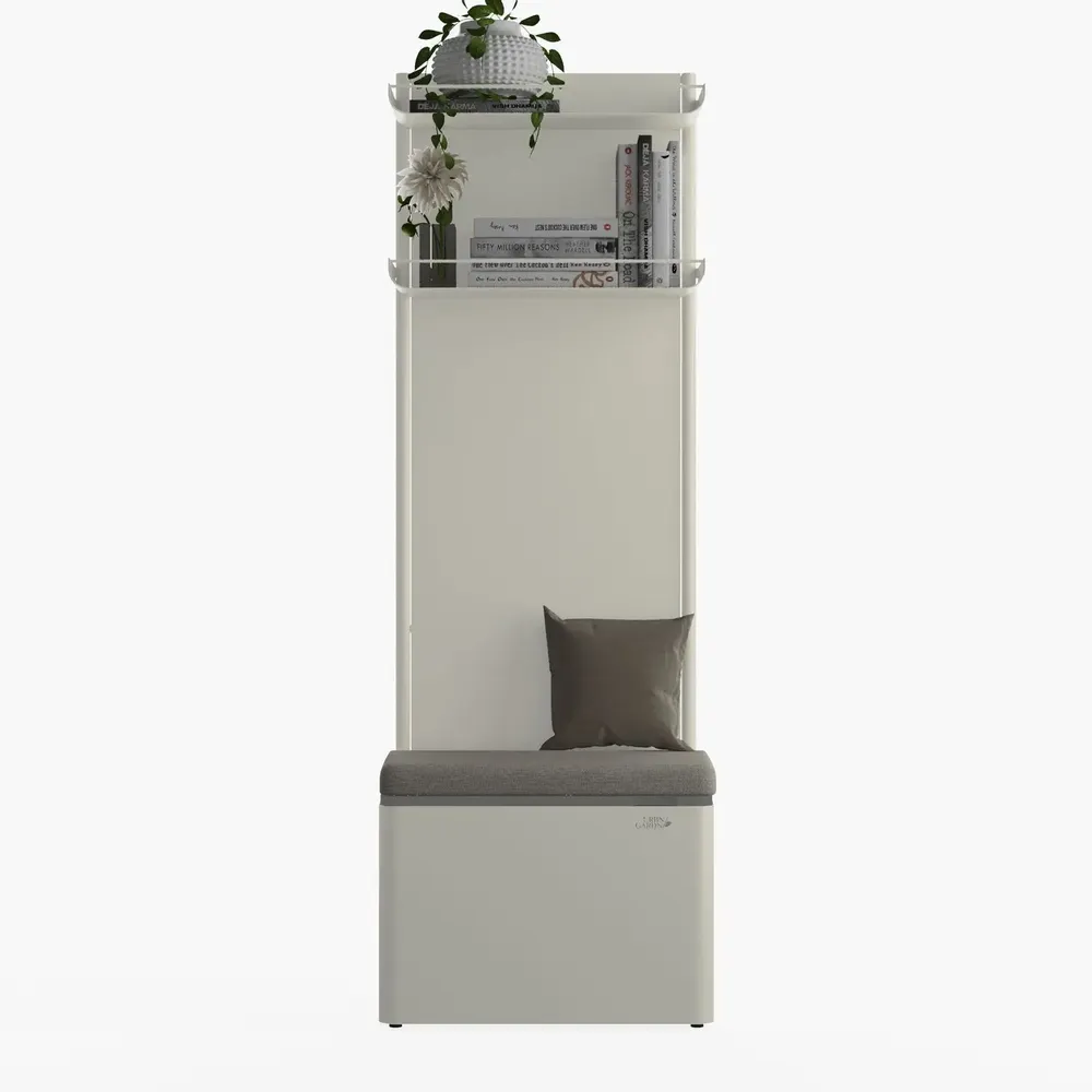 Lawn sofas   - Urbn Sofa - Silk Grey - Vertical Storage - URBN GARDN