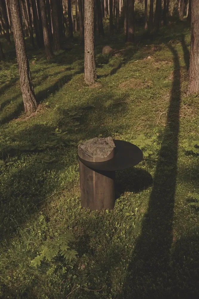 Other tables - TOP - topographic side table - DOLOMITISCH SRL