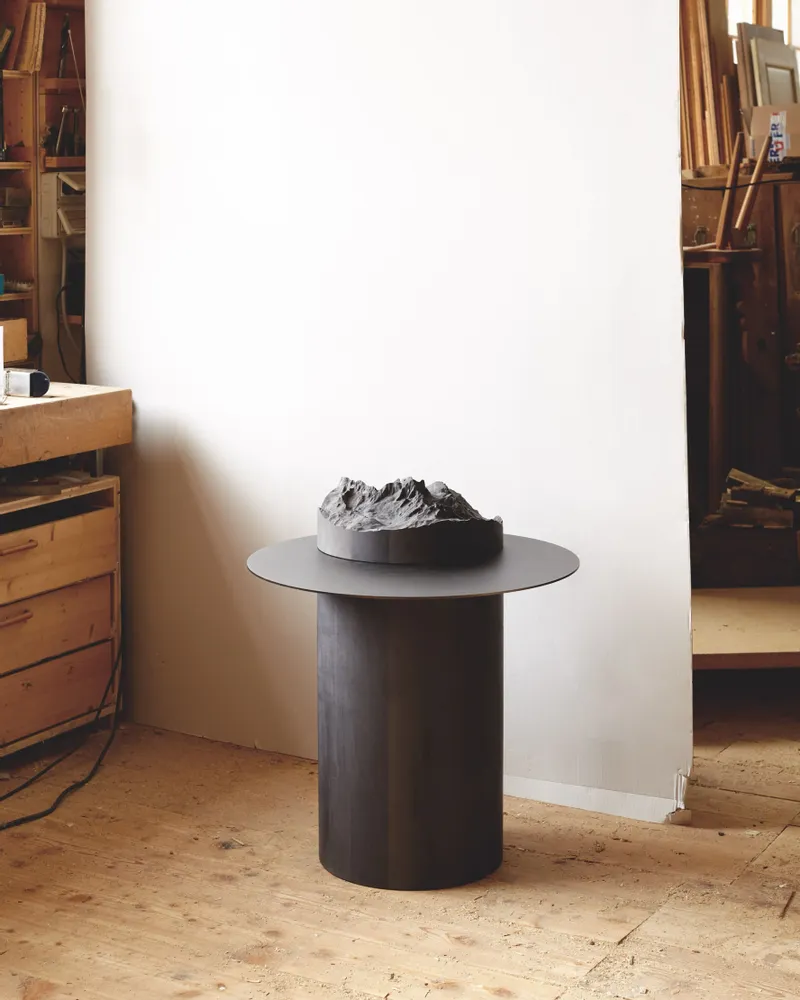 Other tables - TOP - topographic side table - DOLOMITISCH SRL