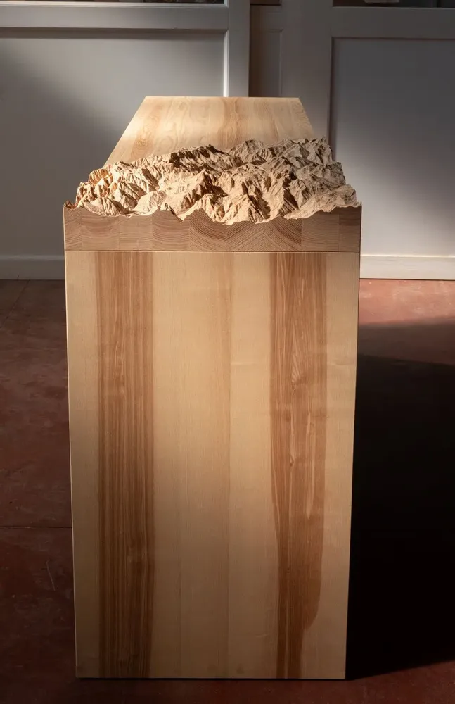 Desks - BELVEDERE - Topographic desk - DOLOMITISCH SRL