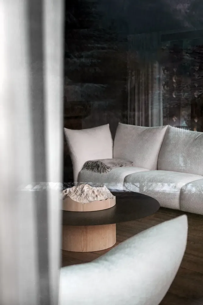Other tables - TIP - topographic side table - DOLOMITISCH SRL