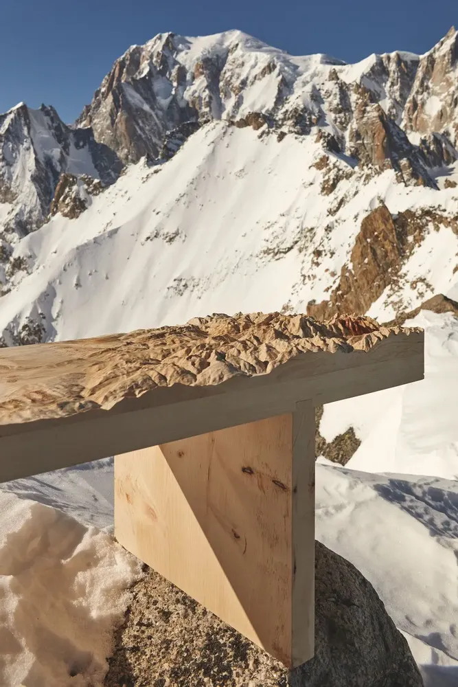 Benches - BELVEDERE - topographic bench - DOLOMITISCH SRL