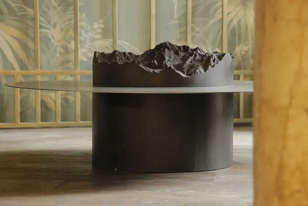 Other tables - TIP - topographic side table - DOLOMITISCH SRL