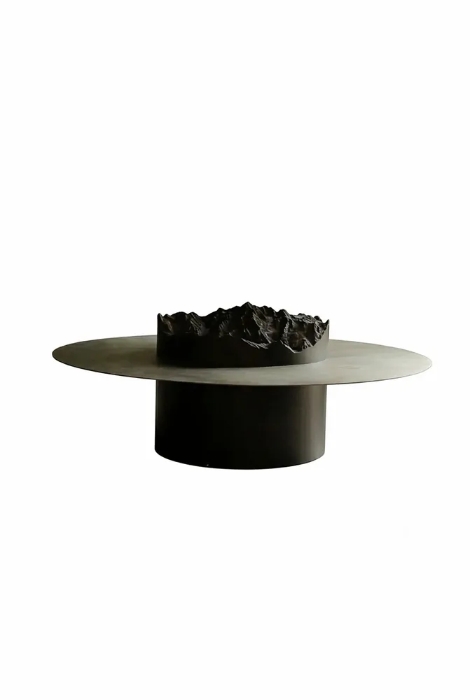 Other tables - TIP - topographic side table - DOLOMITISCH SRL