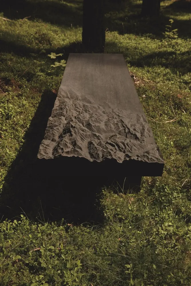 Benches - BELVEDERE - topographic bench - DOLOMITISCH SRL