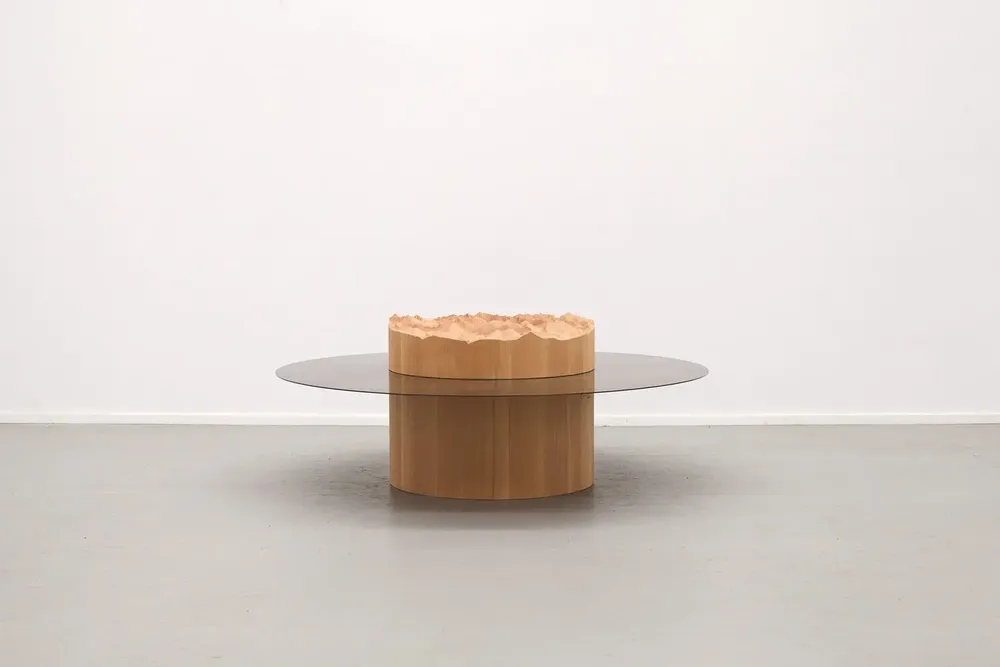 Other tables - TIP - topographic side table - DOLOMITISCH SRL