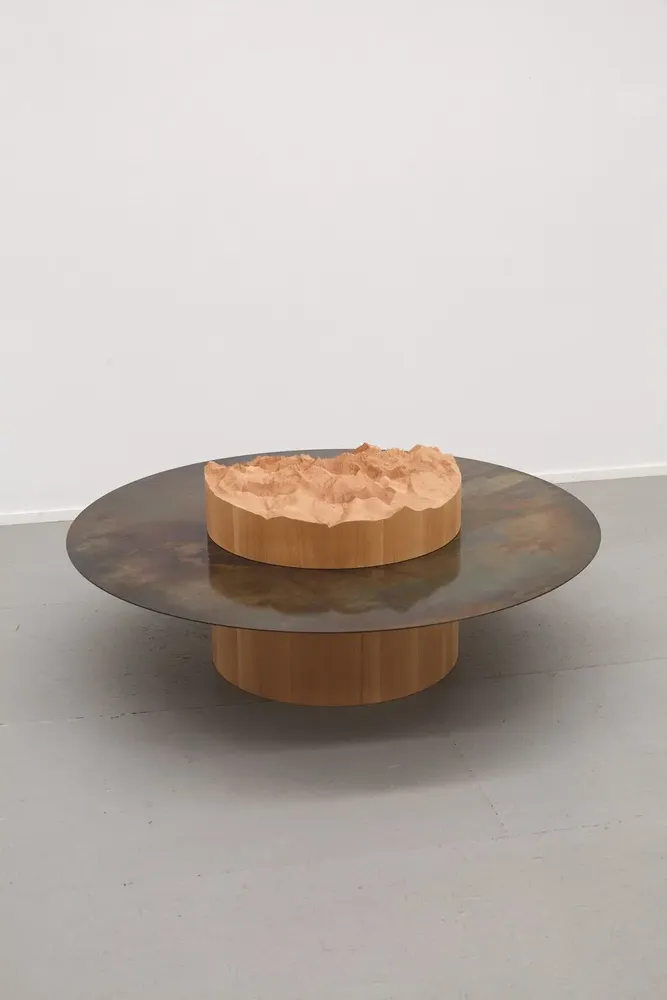 Other tables - TIP - topographic side table - DOLOMITISCH SRL