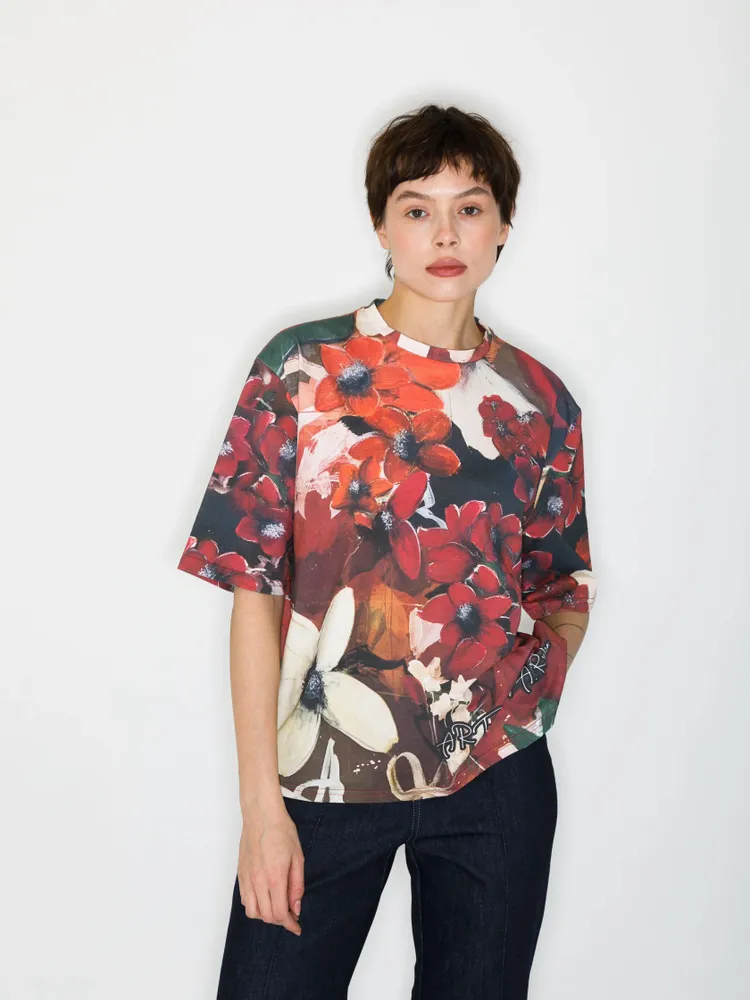 Prêt-à-porter - T-shirt imprimé intégral Exotic Garden - MARALETTO