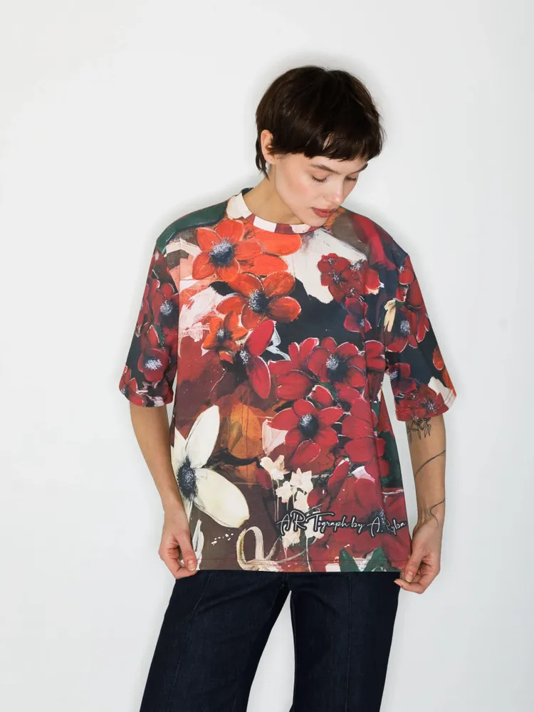 Prêt-à-porter - T-shirt imprimé intégral Exotic Garden - MARALETTO