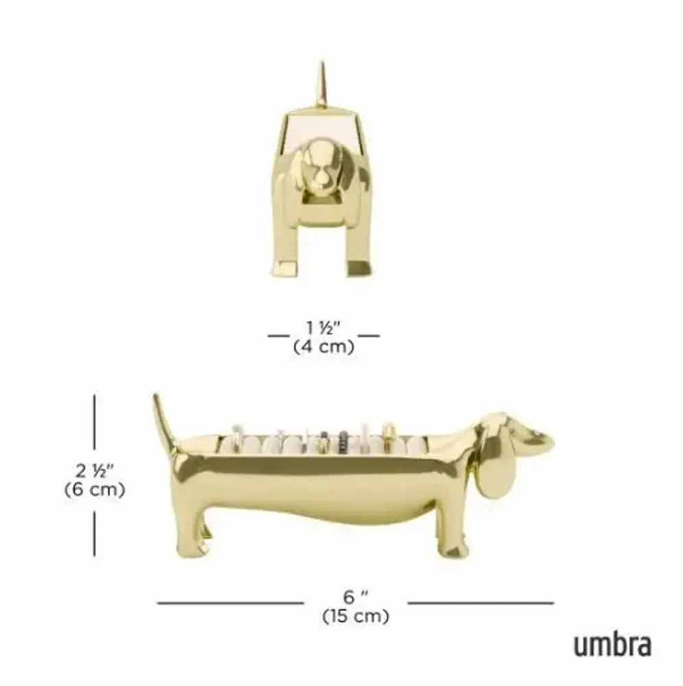 Bijoux - DACHSIE RING HOLDER CHROME - UMBRA