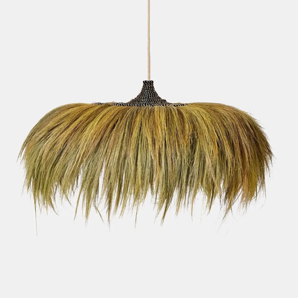Hanging lights - Suspension in Seagrass - DESIGN TRIP