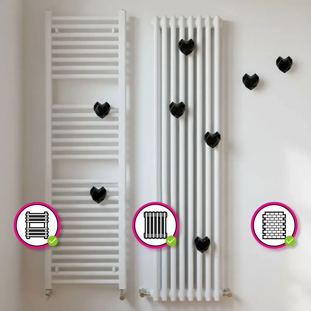 Cadeaux - Cœur Crochet noir - LETSHELTER
