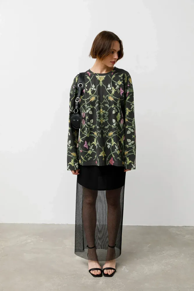 Prêt-à-porter - T-shirt à manches longues « Shiraz at Night » - MARALETTO