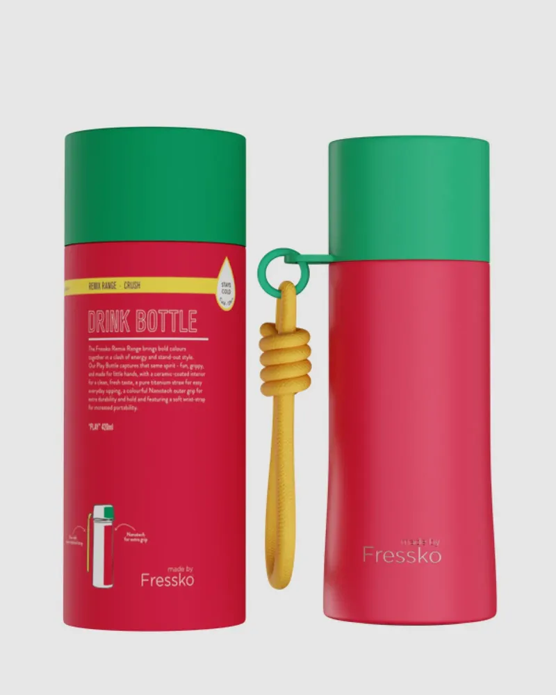 Repas pour enfant - Bouteille d'eau PLAY pour enfants 420 ml/14 oz - MADE BY FRESSKO