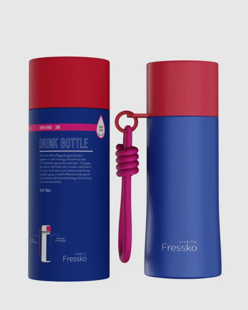 Repas pour enfant - Bouteille d'eau PLAY pour enfants 420 ml/14 oz - MADE BY FRESSKO