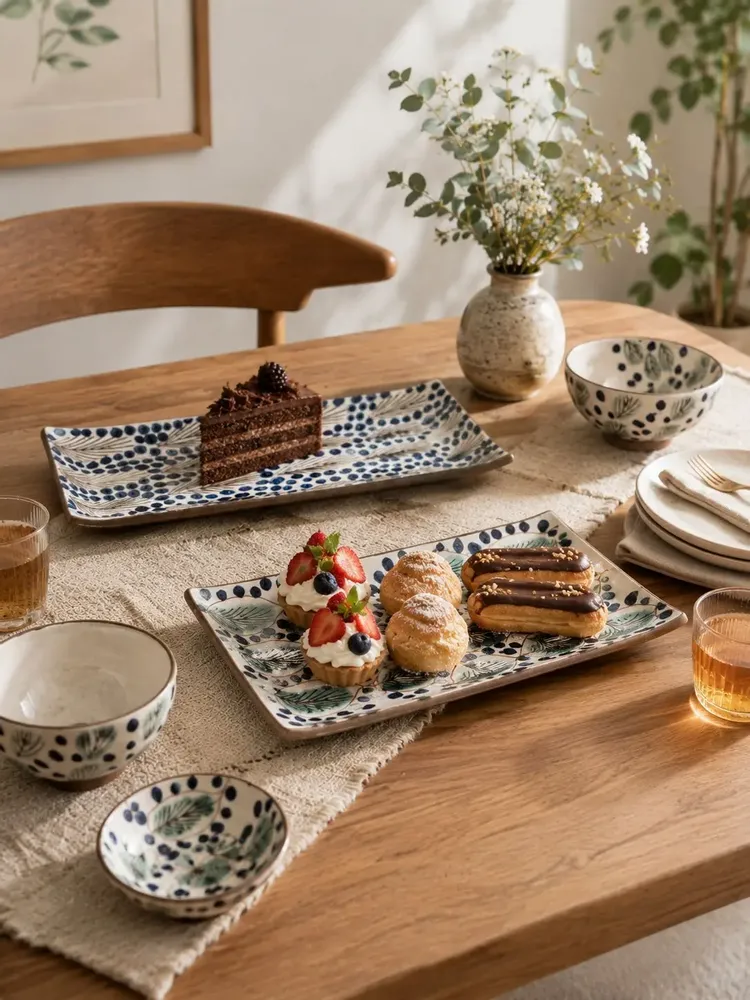 Platter and bowls - Sawa Plate - MAISON SAWA