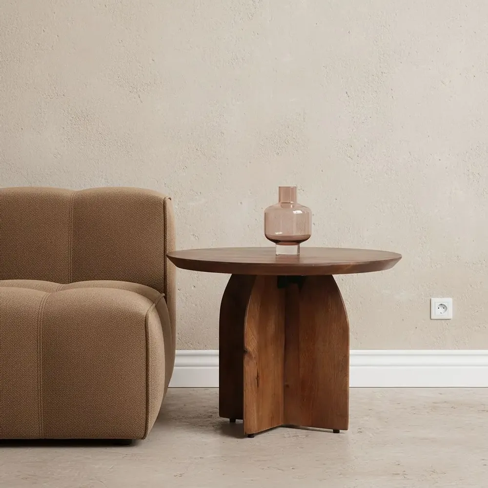 Tables basses - Tables d'appoint Bullnose - marron foncé - RAW MATERIALS