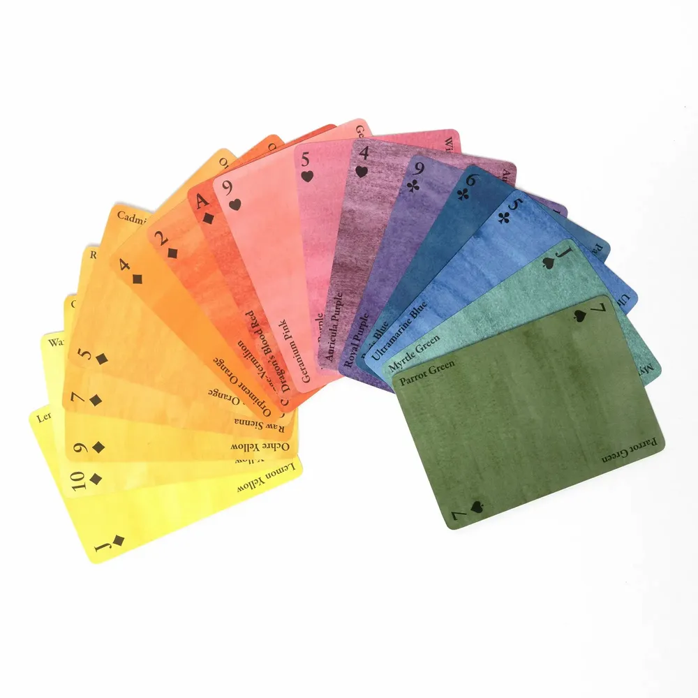 Gifts - Single Playing Card Deck - Nomenclature of Colours - ROOMYTOWN