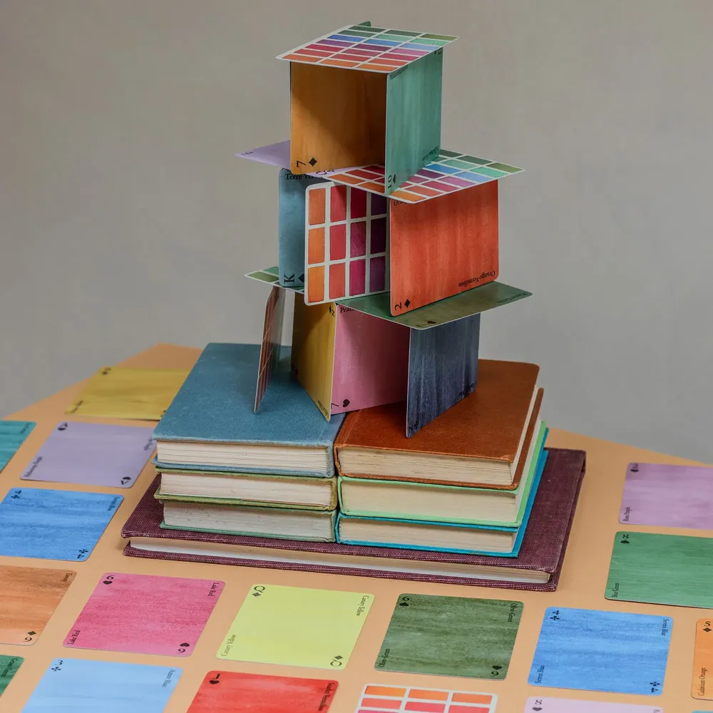Gifts - Single Playing Card Deck - Nomenclature of Colours - ROOMYTOWN