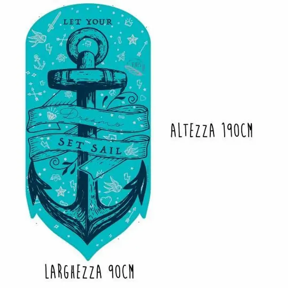 Travel accessories - Ancora beach towel - BEACH VIBES