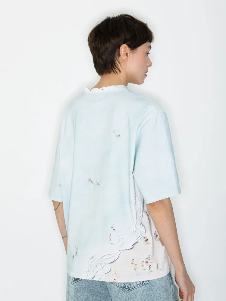Prêt-à-porter - T-shirt imprimé intégral « Beach » - MARALETTO