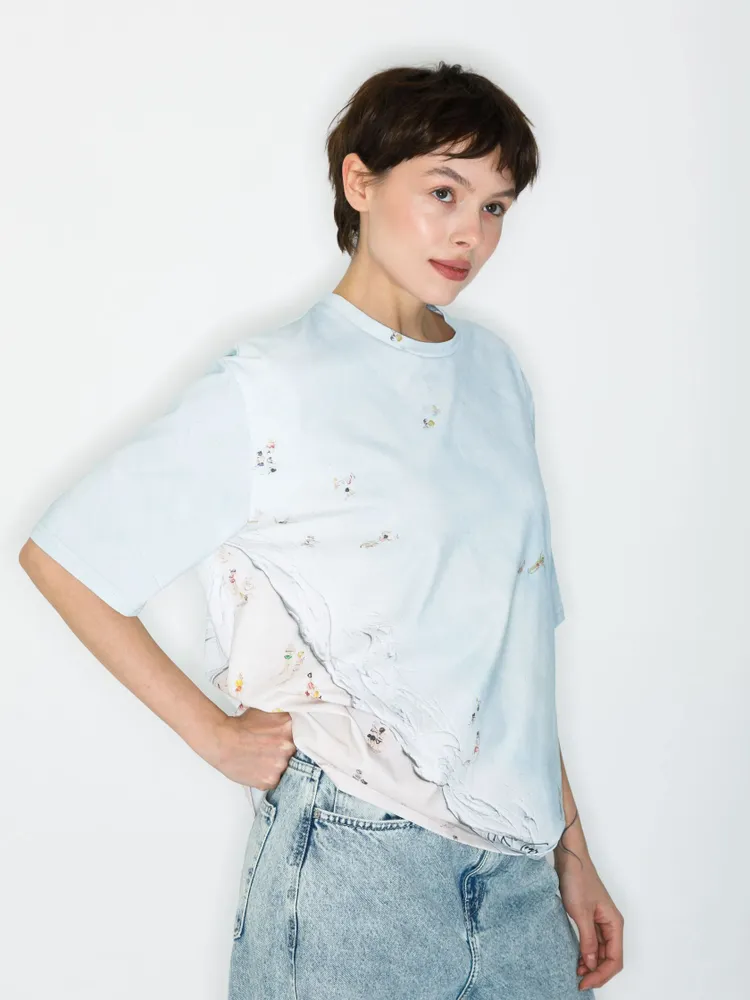 Prêt-à-porter - T-shirt imprimé intégral « Beach » - MARALETTO