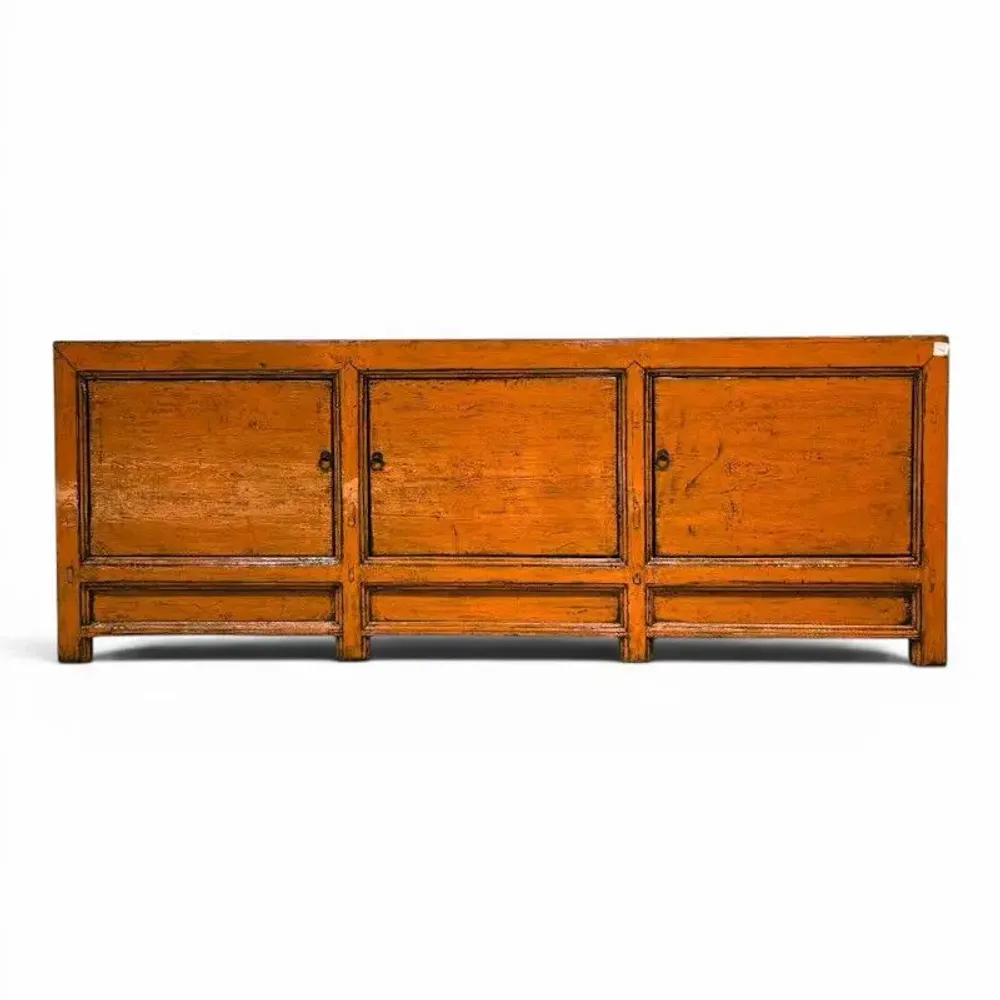Sideboards - Old and unique lacquered sideboard - PAGODA INTERNATIONAL