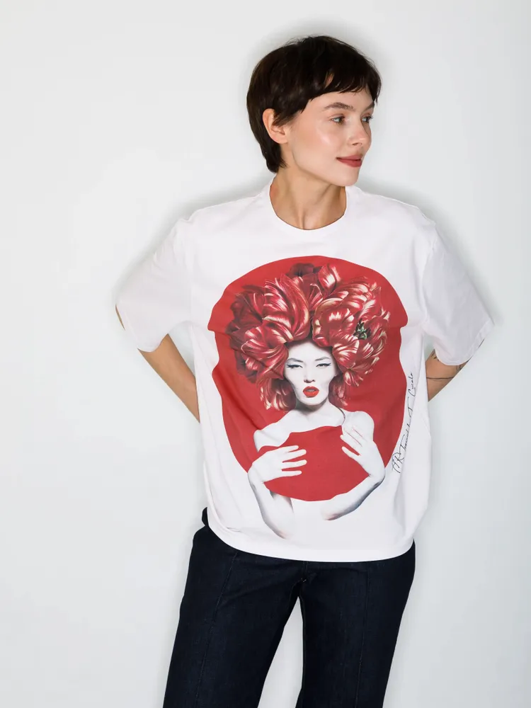 Prêt-à-porter - T-shirt imprimé intégral « Japonesa » - MARALETTO