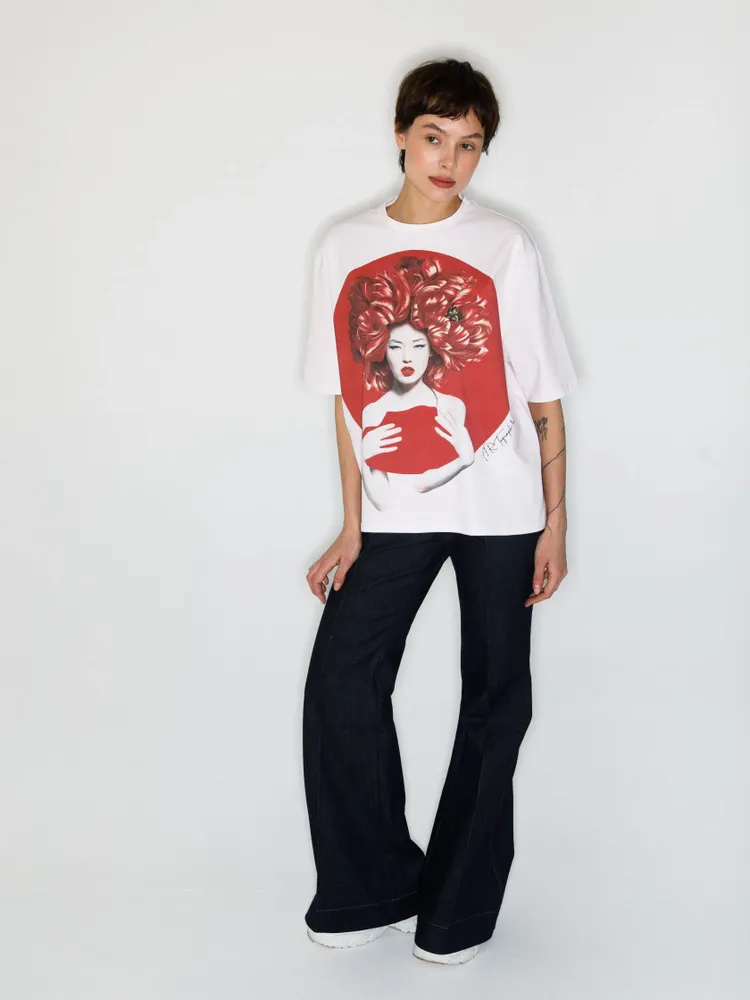 Prêt-à-porter - T-shirt imprimé intégral « Japonesa » - MARALETTO