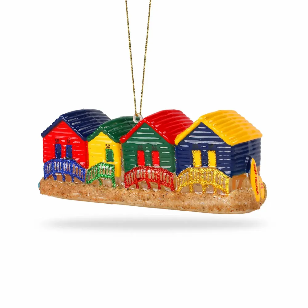 Other Christmas decorations - Capetown Muizenberg Glass ornament - DE BALLEN UIT BV