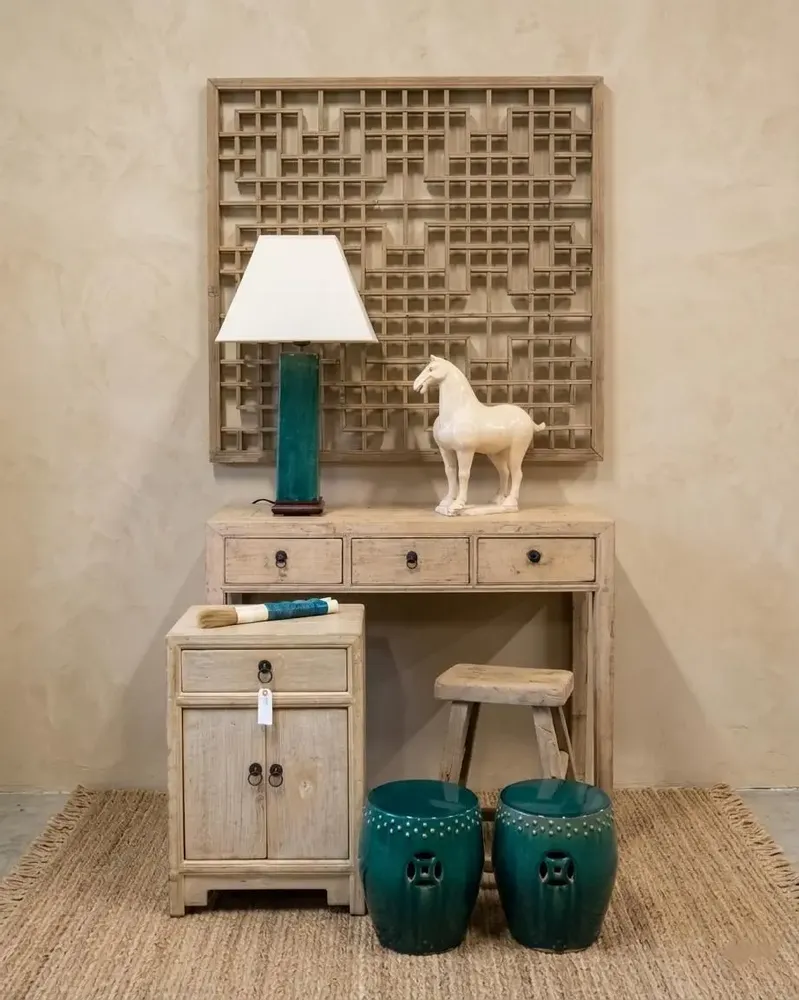 Night tables - Small cabinet – Natural or hand lacquered finish - PAGODA INTERNATIONAL