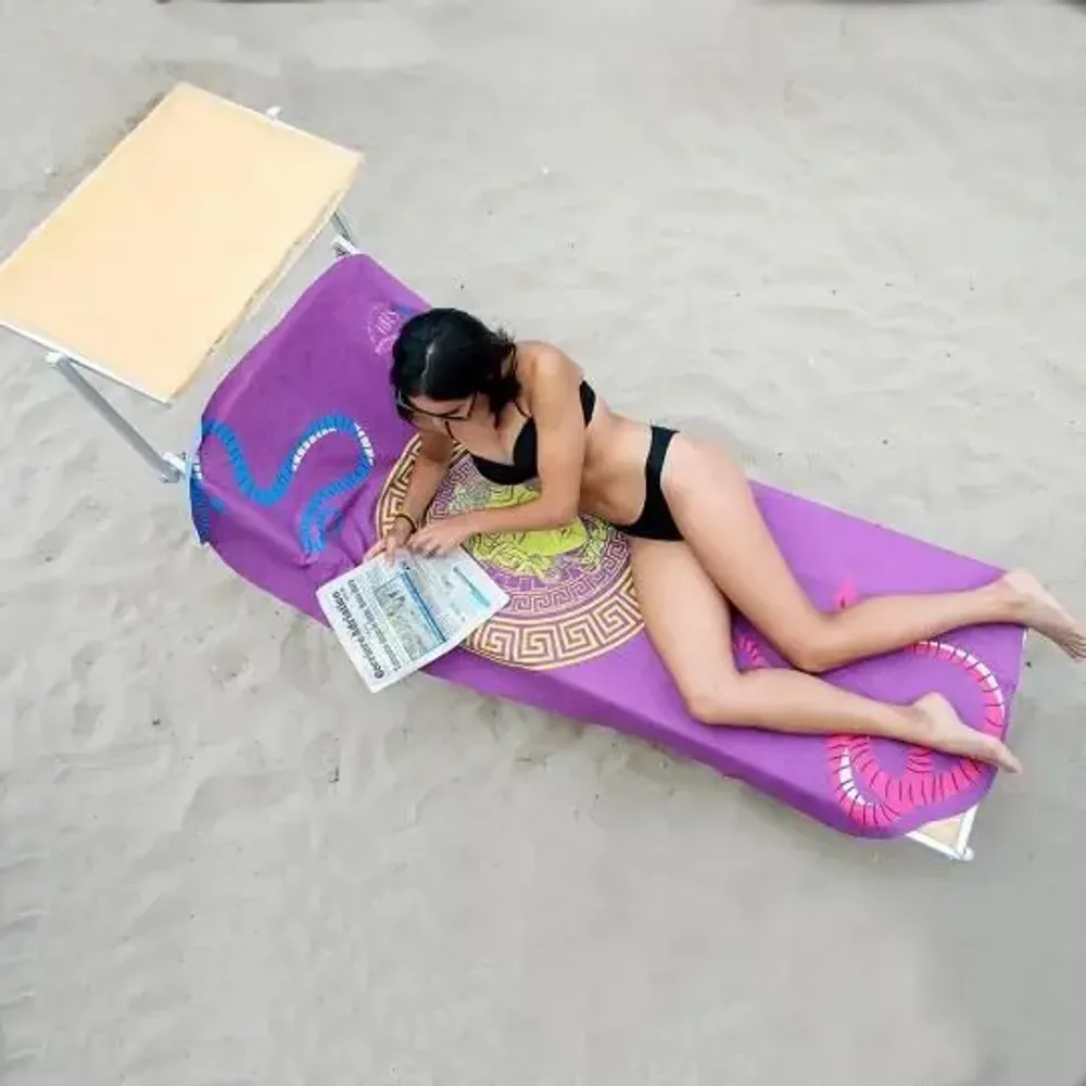 Travel accessories - Mermaids beach towel - BEACH VIBES