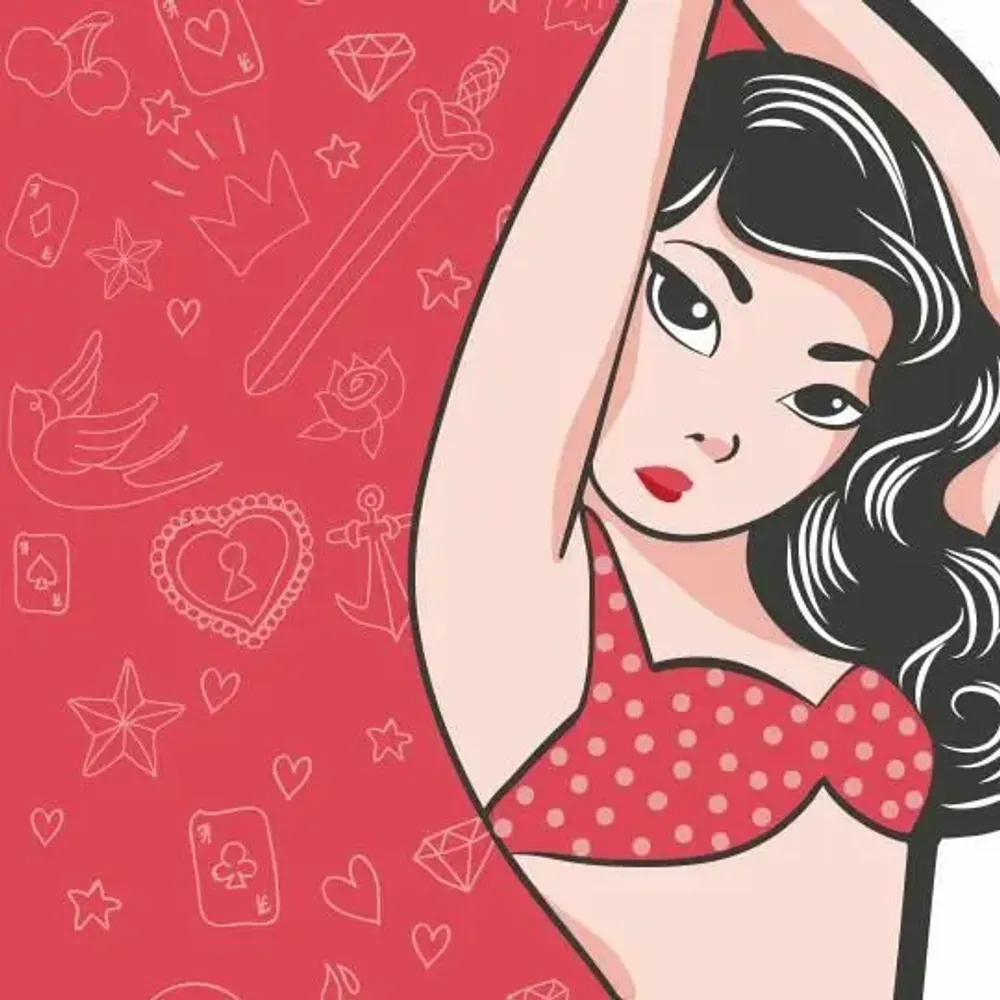 Travel accessories - Pin Up Beach Towel - BEACH VIBES