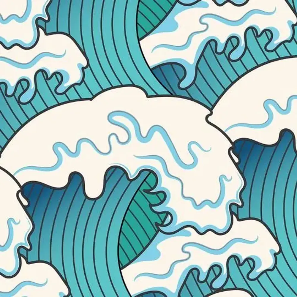 Travel accessories - Onda Jappo Beach Towel - BEACH VIBES