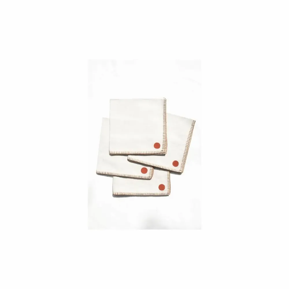 Serviettes - NO-MAD Table Napkins in Natural Fabric Blends - NO-MAD