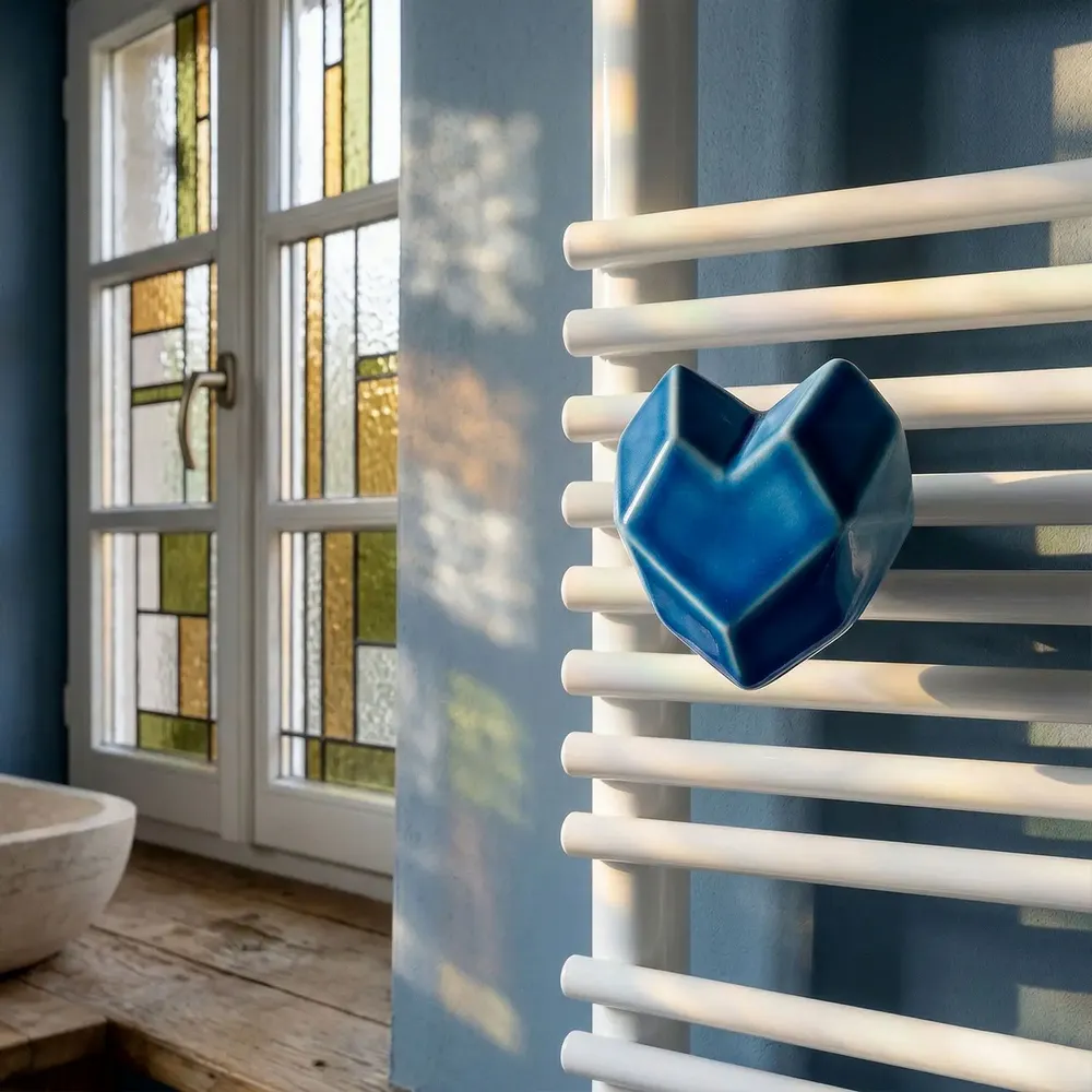 Cadeaux - Cœur Crochet bleu - LETSHELTER