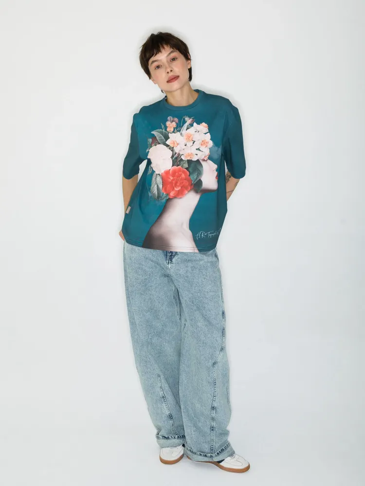 Prêt-à-porter - T-shirt imprimé intégral « Mar » » - MARALETTO