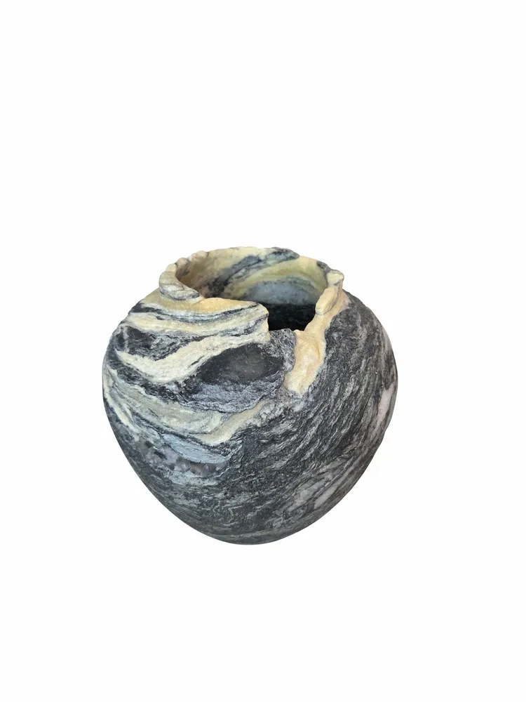 Objets de décoration - Vase de quartzite naturelle - SAGIT