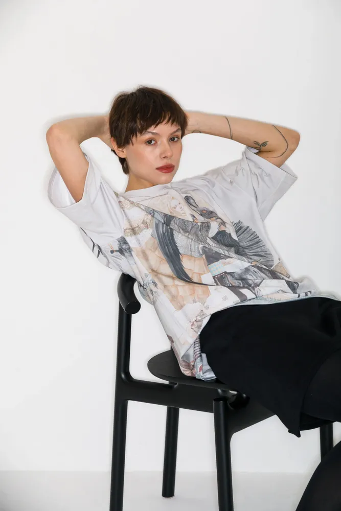 Prêt-à-porter - T-shirt imprimé intégral « Parks » - MARALETTO