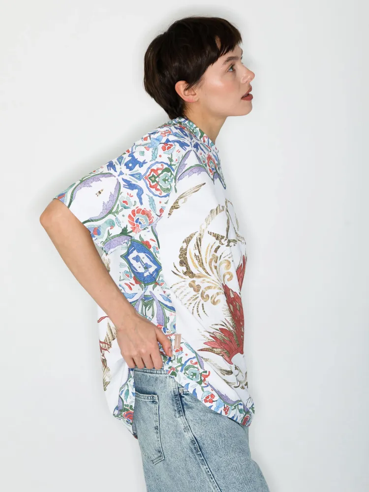 Prêt-à-porter - T-shirt imprimé intégral « Simurgh at Dawn » - MARALETTO