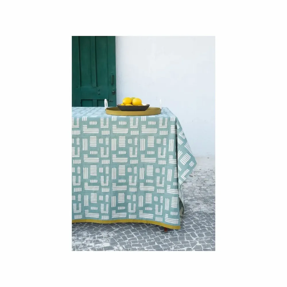 Table cloths - NO-MAD Table Cloth Collection in Natural Fabric Blends - NO-MAD