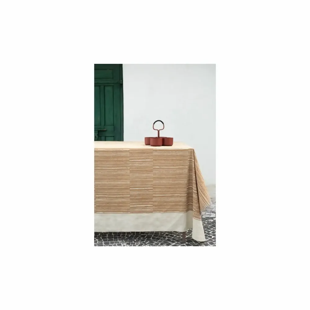 Table cloths - NO-MAD Table Cloth Collection in Natural Fabric Blends - NO-MAD